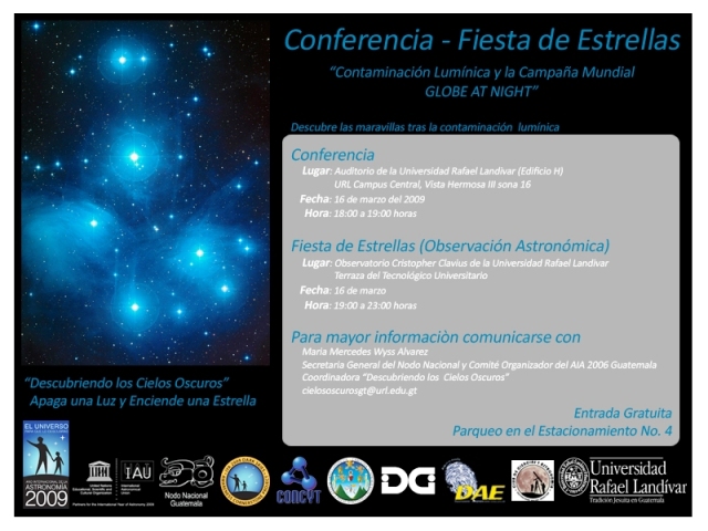 Conferencia - Fiesta de Estrellas